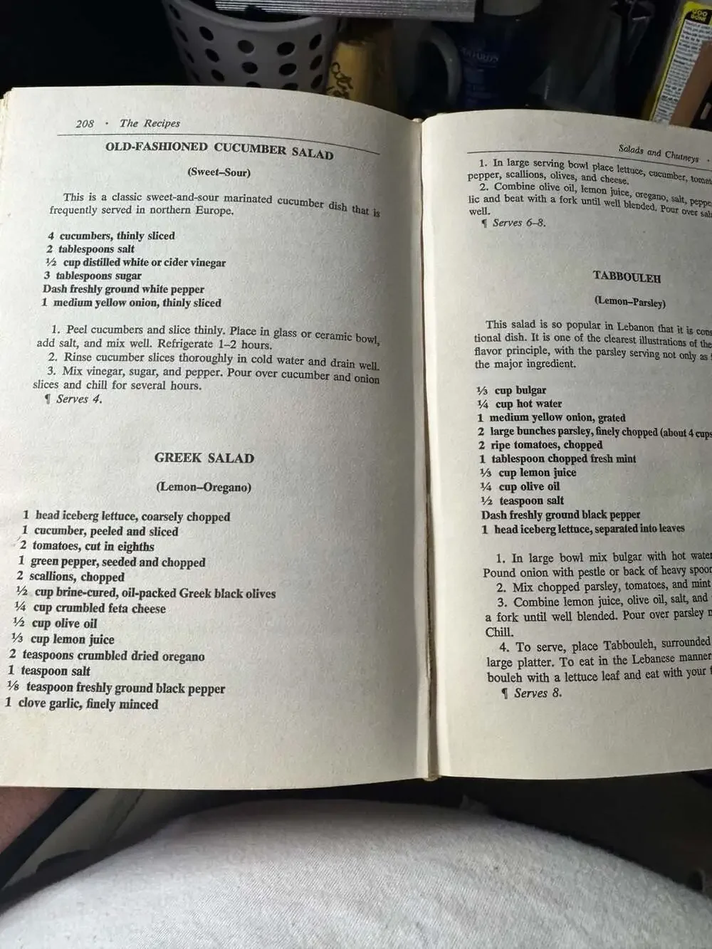 The Flavor-Principle Cookbook by Elisabeth Rozin Hawthorn 1973 Hardcover